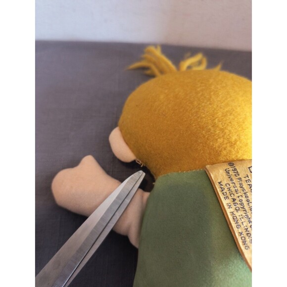 Vintage Playschool Dapper Dan Teaching Doll 10” 1970 Hong Kong - Picture 4 of 12